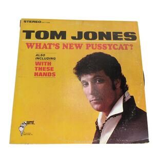 Tom Jones "What's New Pussycat" 1965 Vinyl LP Record Album Parrot Stereo